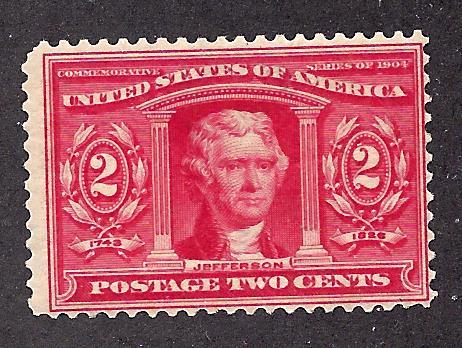 United States #324 Mint,OG,NH... SCV $65.00