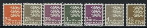 Denmark 442-44D MNH 1967-71 high values of set (an1923)