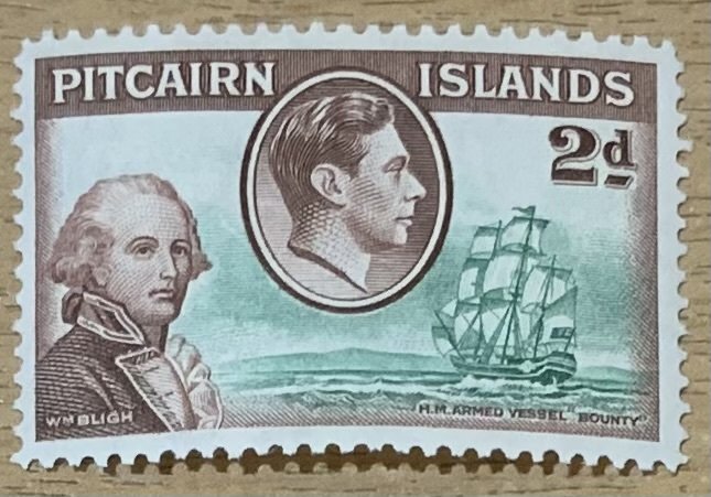 PITCAIRN ISLANDS 1940 DEFINITIVE 2d SG4 UNMOUNTED  MINT