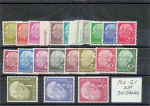 GERMANY  702-21   MNH   715  signed