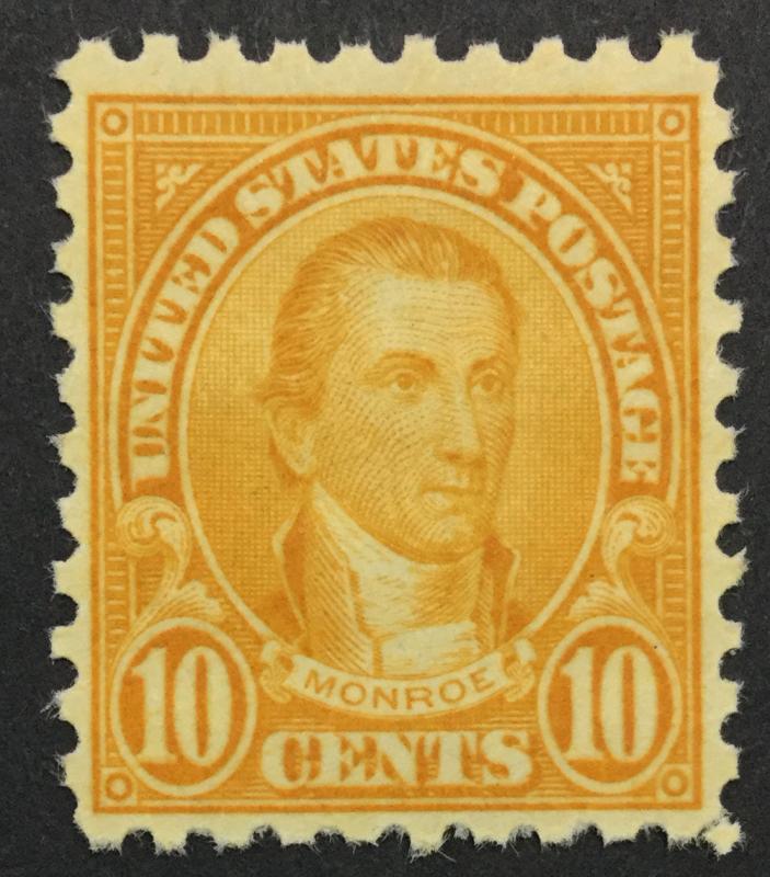 MOMEN: US #591 MINT OG NH POST OFFICE FRESH $80 LOT #425