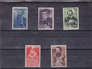 PORTUGUESE INDIA SET  (1948)   AF # 384 - AF # 388