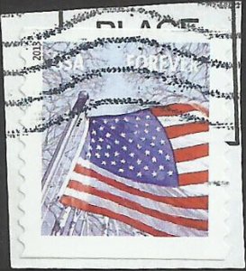 # 4774 USED FLAG IN WINTER