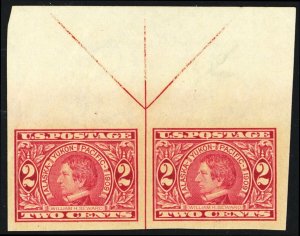 371, Mint XF NH Arrow Pair - SCV $60+ - Stuart Katz