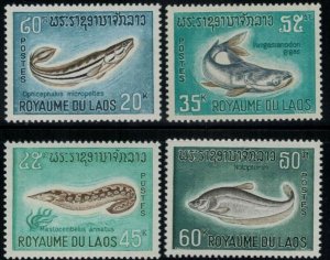 Laos 148-151 MNH Fish Marine Life River ZAYIX 031822S42M