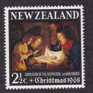 New Zealand  # 414, Christmas Painting, NH