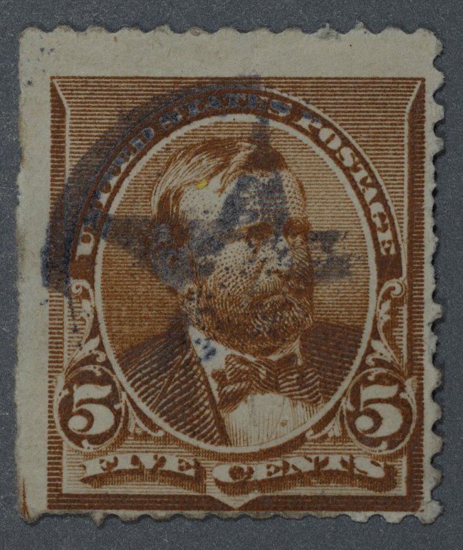 United States #223 Used VG Good Color Solid Star in Circle Cancel!