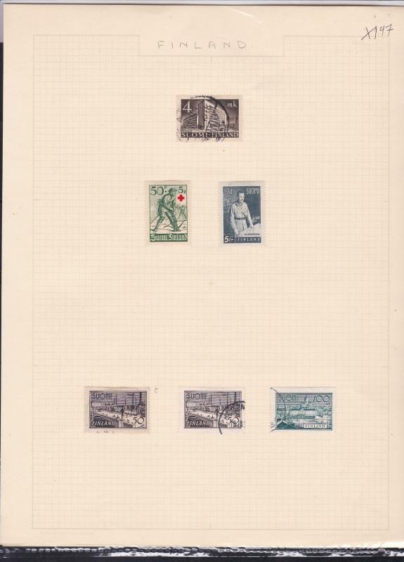 finland 1945-46  stamps page ref 18043