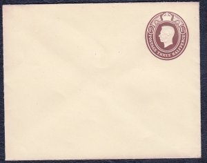 Great Britain KGVI 1½d Postal Stationary Cover Mint