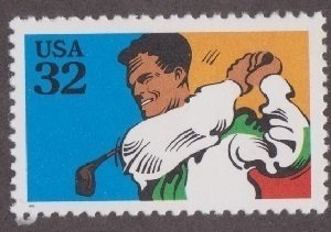 2965 Golf F-VF MNH single