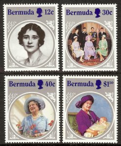 BERMUDA SC# 469-72 VF MNH 1985