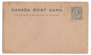 Canada Sc UX22 KEVII 1903 Governmanet Postal Stationery Card Dark Buff Unused