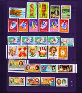 AITUTAKI, Collection All MNH