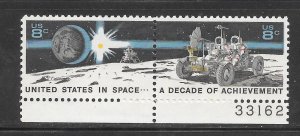 #1434-35 MNH Att. Pair Space