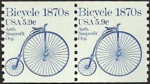 # 1901 MINT NEVER HINGED BICYCLE