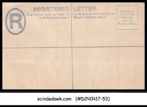 TRINIDAD - 2d QV REGISTERED ENVELOPE - MINT