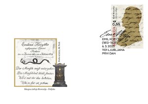 Slovenia 2023 FDC Stamps Emil Korytko Science Folklore Joint Issue Poland