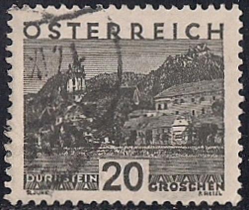 Austria #331 20 G View of Drunstien used VF