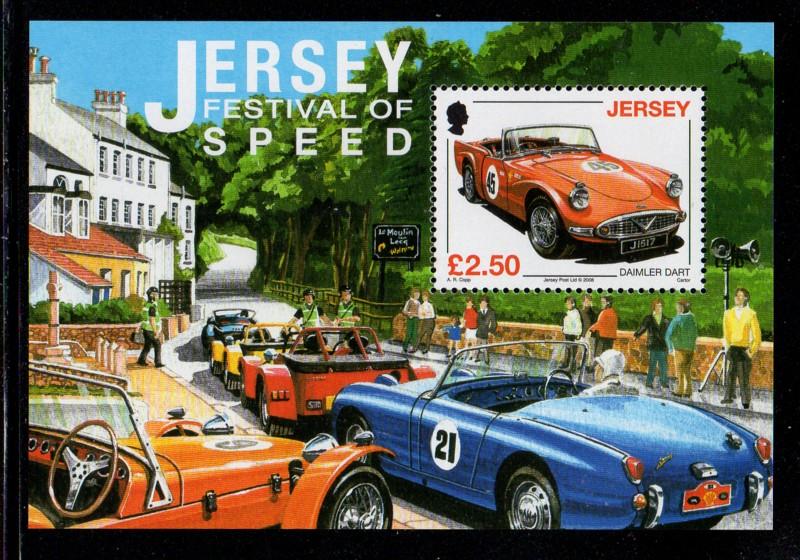 Jersey Sc 1334 2008 Speed Festival stamp sheet mint NH