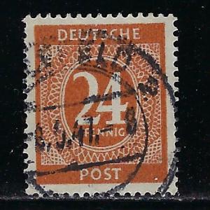 Germany AM Post Scott # 544, used