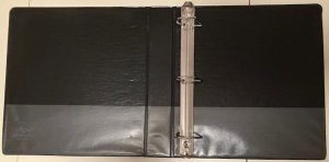 Six Lightly Used 1-1/2 Ring Size D-ring Binders