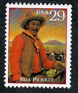 2869g Legends of the West: Bill Pickett MNH Single