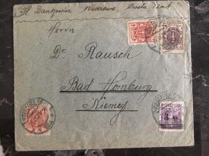 1921 Poland Overpaid Cover to Germany