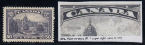 Canada Sc 226i, MNH, Major Re-entry in Canada variety