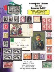 Nutmeg Stamp Sales - United States Stamps, Covers and Pos...