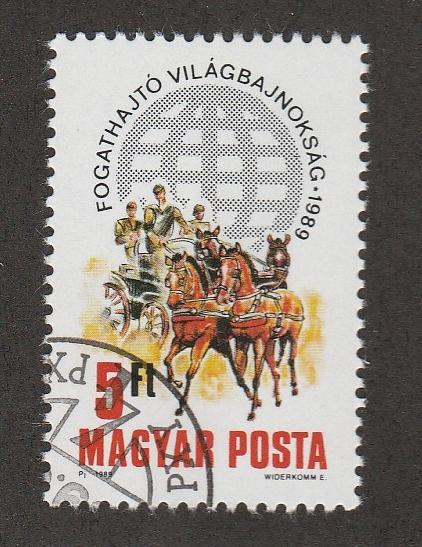 1989 Hungary Scott Catalog Number 3201 Used