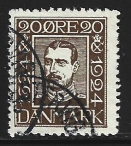 Denmark #175   used