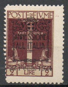 Fiume Sc #205 MNH