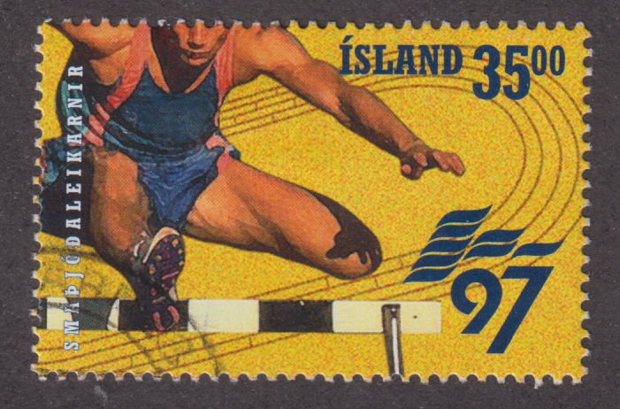 Iceland 842 European Games, Hurdles 1997