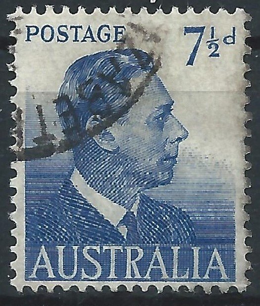 Australia 1951 - 7½d George VI - SG247 used