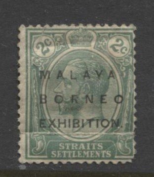 STAMP STATION PERTH Straits Settlements # Malaya-Borneo Exhibition No stop-A