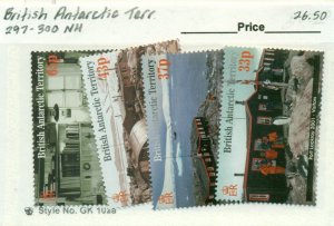 BRITISH ANTARCTIC TERR #297-300, Mint Never Hinged, Scott $26.50