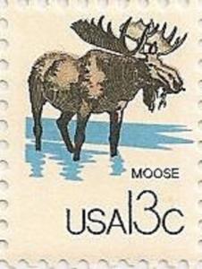 US 1757e CAPEX '78 Moose 13c single MNH 1978