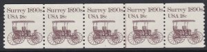 1907 Surrey PNC Plate #1 MNH