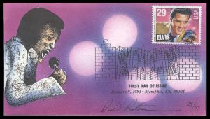 #2721 Elvis Presley Peterman FDC