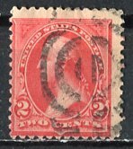 U.S.A.; 1894; Sc. # 250b; O/Used Single Stamp