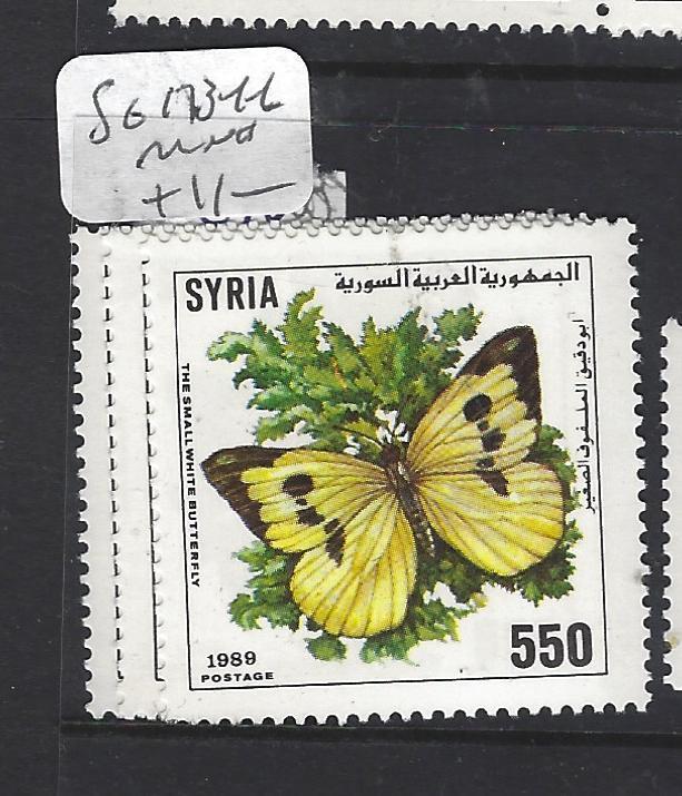 SYRIA  (P2609B)  BUTTERFLY       SG 1734-6          MNH