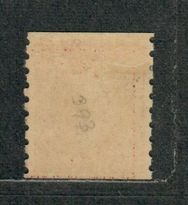 US Sc#393 M/H/VF, Cv. $45