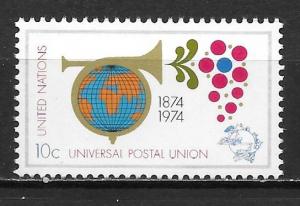 United Nations 246 100th UPU set MNH