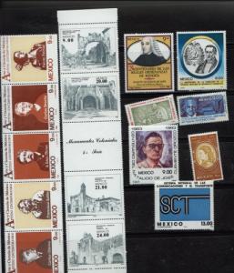 1983 Mexico Various Issues (See Description) MNH