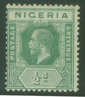 Nigeria 1914 KGV sg1 Mint VLH