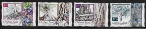 Christmas Island Scott #'s 311 - 314 MNH