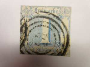 German States THURN and TAXIS Scott 10 USED Lot11 Cat $45