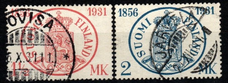 Finland #182-3 F-VF Used CV $18.00 (X3849)