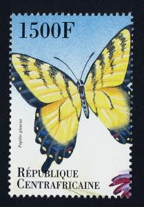 Central Africa 1299a-1300a MNH Butterflies