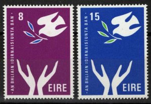 ZAYIX Ireland 367-368 MNH Dove Hands International Women's Year 021823S122M